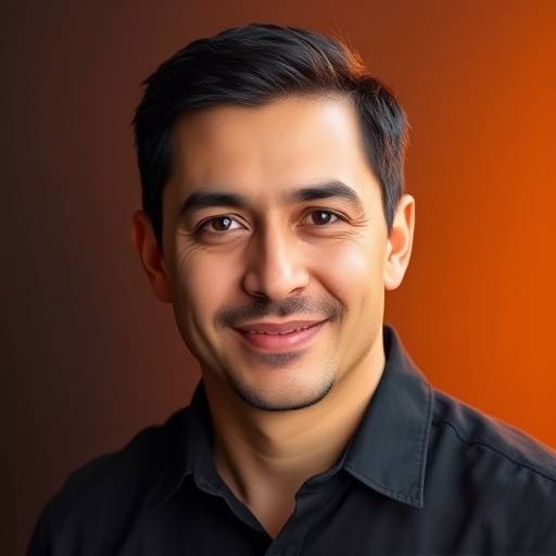 Headshot of Michael Rodriguez, commercial photographer at Luminous Lens Studio